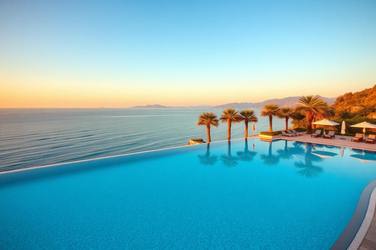 Antalya und Pamukkale mit Poollandschaft und weißen Terrassen